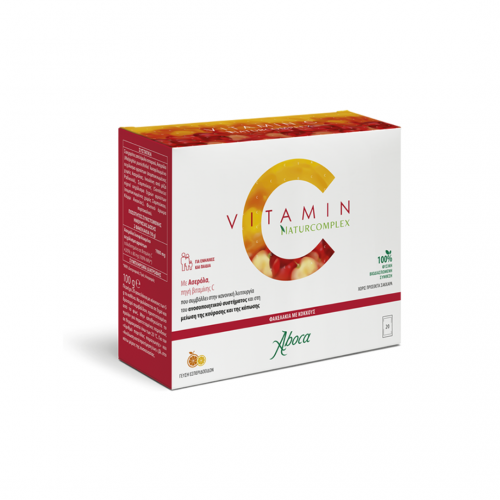Aboca Vitamin C Naturcomplex Συμπλήρωμα Διατροφής για Ενίσχυση του Ανοσοποιητικού 20 φακελάκια
